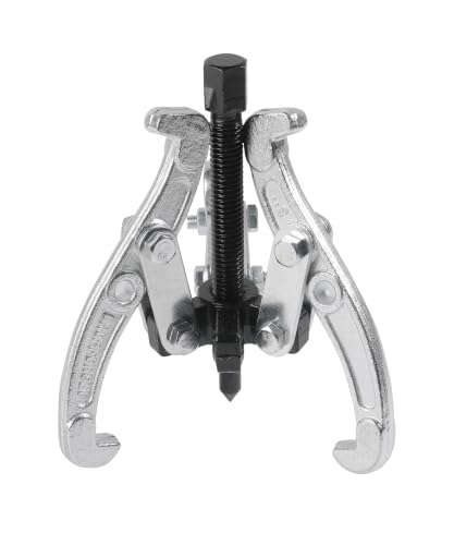 PAIYUE Bearing Puller,Car Accessories Universal 3-Jaw Gear Puller,Automotive Tool 3-Ton Capacity Jaw Pullers,Works with Wrench,Ratchet,or Spanner,Used for Gears,Pulleys (4-Inch)
