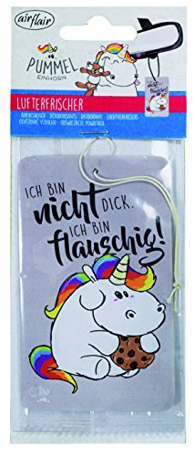 airflair Papierlufterfrischer Pummeleinhorn Flauschig Bubblegum Duftbaum
