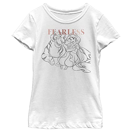 T-shirt Disney Fearless blanc pour les journées d\'école taille XS
