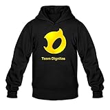 OMMIIY Men's Cotton Dignitas Team Hoodie Black M