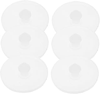 KICHOUSE Silicone Plugs 6pcs Box Lunch Box Air Hole Plug Silicone Pads Korean Ramen Reusable Silicone Plug Camping Accessories Silicone Seal Plug South Korea Sealing Ring Student