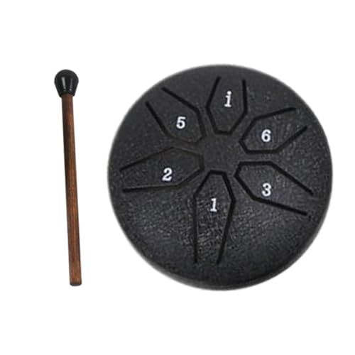 Amazon | ミニ鼓、雨太鼓楽器 - 3 インチ屋外スチールタング