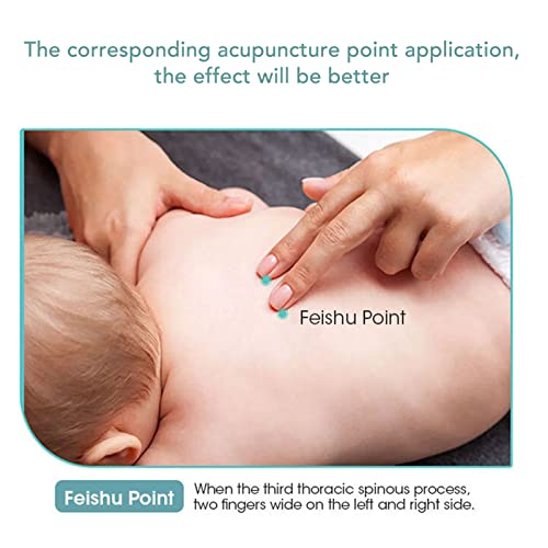 Emplastro para Tosse, Adesivo Suave de Absorção de Pontos de Acupuntura 6PCS