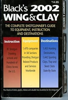 Paperback Black's 2002 Wing&Clay: Shotgunner's Handbook Book