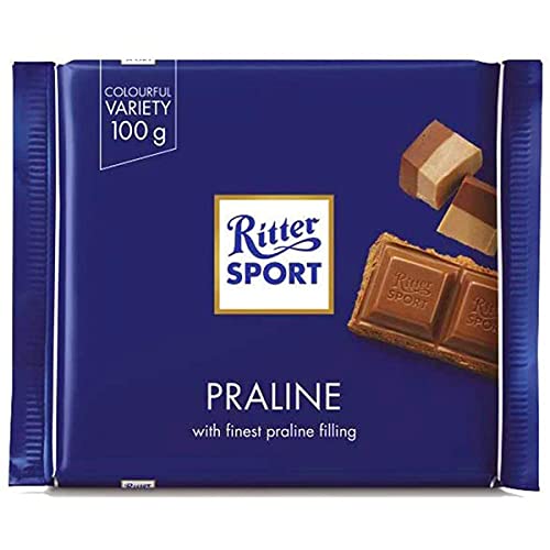 Image of Ritter Sport Praline Milk Chocolate, 100 g, Pack of 3