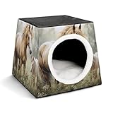 Large application : cette capsule Waterloo pour animaux de compagnie est idéale pour la plupart des petits animaux, tels que les lapins, chatons, hamsters, petits chiens, furets, chinchillas, souris et autres petits animaux. Ce nid pour animaux de compagnie est un cadeau parfait pour vos petits animaux bien-aimés, leur offrant un espace détendu.