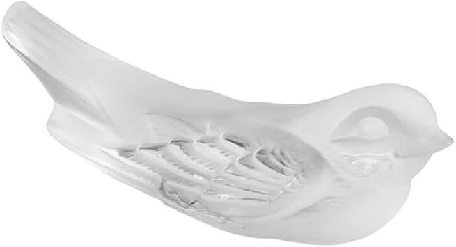 Lalique Crystal Clear Swallow Knife-Rest Sculpture #10645300