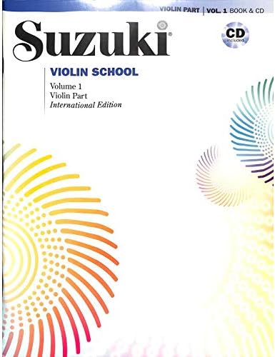 Amazon.com: Suzuki Violín Escuela – Volume 1 (Violín parte y CD) Edición  Revisada. particiones, CD pour Violon : Libros