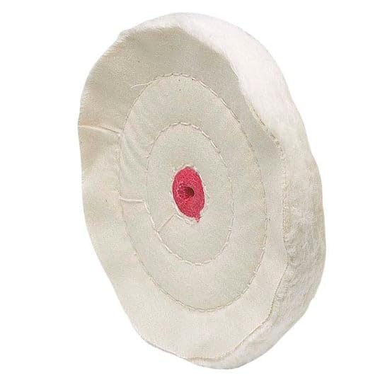 Keystone 1180190 Muslin Dental Buffs 5" x 45-Ply 12/Pk