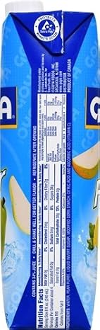 Goya Pear Nectar, Sweet Tropical Juice, Smoothies, 33.8 Fl Oz Pack of 12