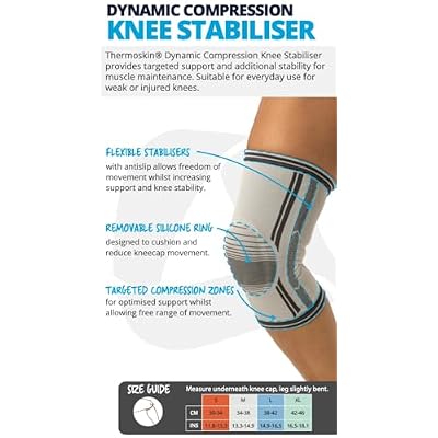 thermoskin Dynamic Compression Knee Stabilizer (Medium)