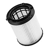 isinlive 1 Pack DC500 (DC5001H) True HEPA Replacement Filter for DEWALT DC500 Cordless/Corded...