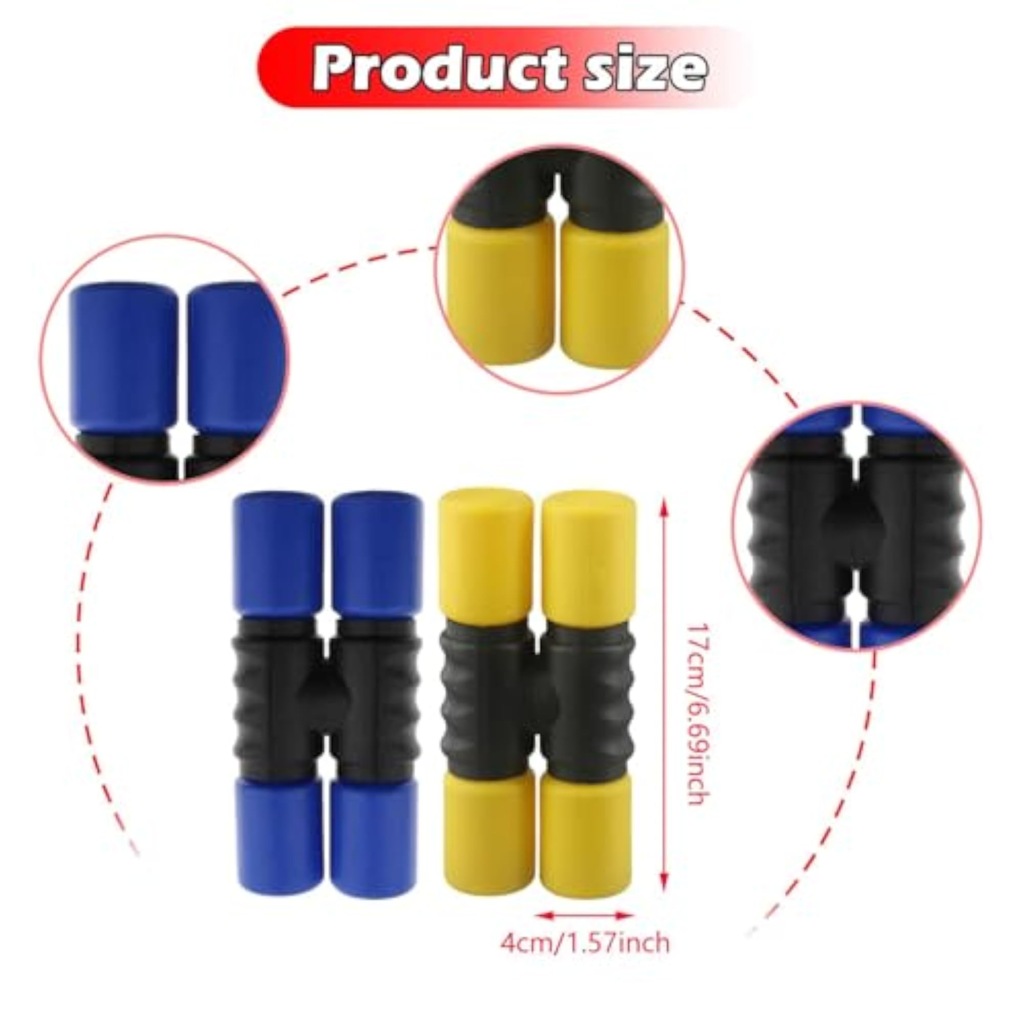 2Pcs Rhythm Shaker Percussion Instruments