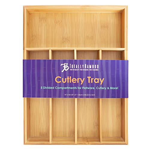 Totally Bamboo Flatware And Utensil Drawer Organizer #TOP6