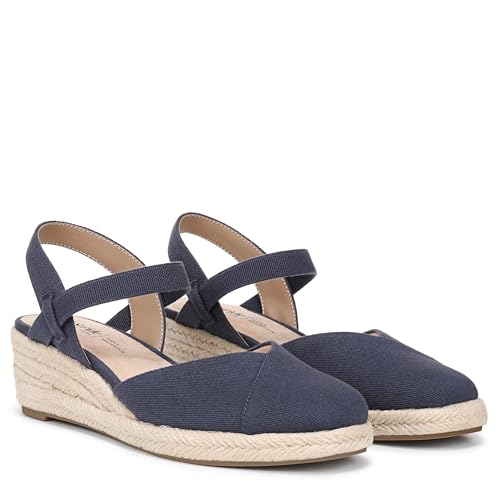LifeStride Women's Pilar Espadrille Wedge Sandal Lux Navy 7 W by LifeStride - Used condition - Image 7