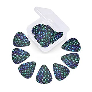 Ensemble de 12 médiators de guitare à motif magique pour guitare acoustique, guitare électrique, contrebasse, ukulélé - Les Beatles, Paul McCartney, John Lennon, RIngo Starr, George Harrison Ensemble de 12 médiators de guitare à motif magique pour guitare acoustique, guitare électrique, contrebasse, ukulélé – Image 6