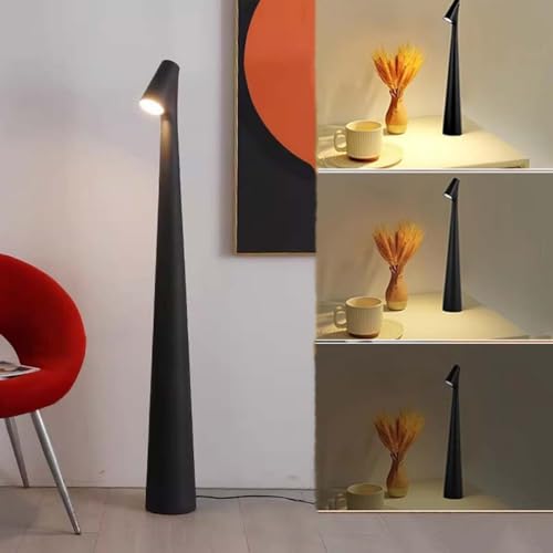 AoLa Lampada da Tavolo a LED Lampada da Tavolo dimmerabile con Controllo a sfioramento Lampada da Comodino Portatile Ricaricabile a Batteria Lampada da Lettura Ricaricabile USB,Nero