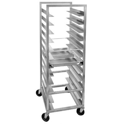 Channel ETPR-3S Steam Table Pan Rack, 12 X 20 Steam Table Pan Rack, Standard Series, 24.5"W x 26"D x 70.5"H, Aluminum Construction