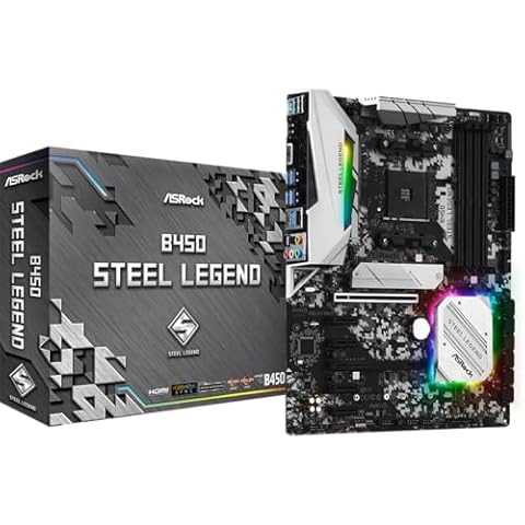 ASRock B450 Steel Legend Motherboard Cover