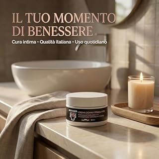 Crema Intima Donna Stimolante – Idratante e Lenitiva con Acido Ialuronico e Aloe – Benessere Intimo Femminile – Made in Italy – 50 ml