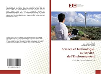 Science et Technologie au service de l'Environnement: Club des doctorants UAE'16