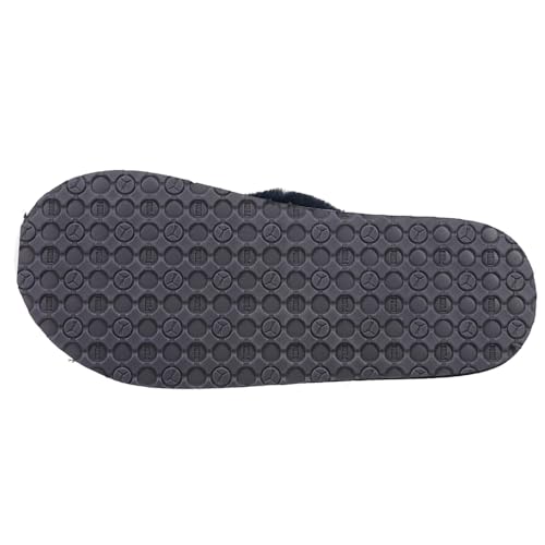 PUMA PUMA Womens Fluff Flip Flop Casual Slippers Casual - Blue - Size 7 M
