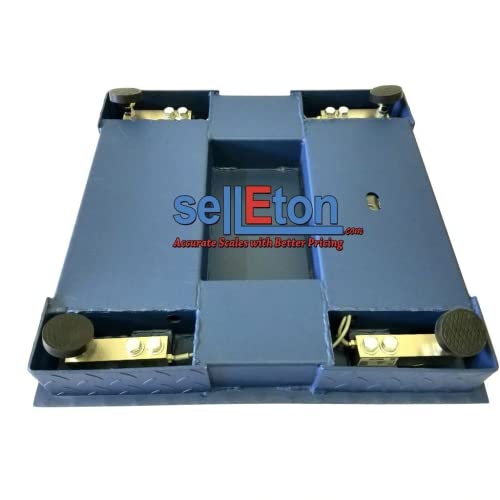 Báscula industrial SellEton SL-800 2' x 2' 2500 lb miniatura 3