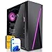 Produktbild SYSTEMTREFF® Basic Gaming PC Intel Core i7-10700KF 8x3.8GHz | Nvidia Geforce GTX 1650 4GB DX12 | 512GB M.2 NVMe + 1TB HDD | 16GB DDR4 RAM | Windows 11 | WLAN Desktop Computer Rechner für Gamer, Zocker