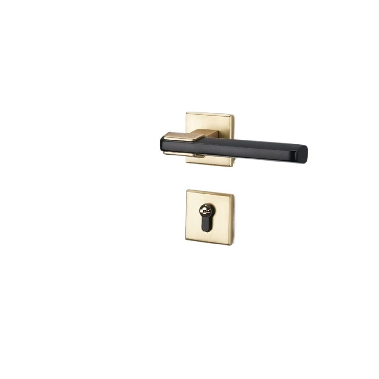 Vlalamno One Color Light Luxury Magnetic Silent Split Lock Bedroom Handle