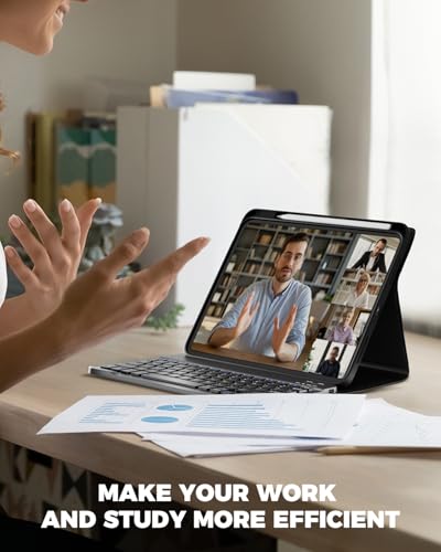NOKBABO for iPad 11th 10th Generation Case with Keyboard - image 9