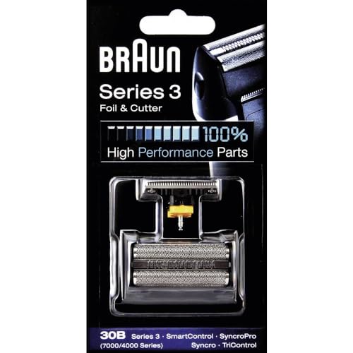 Braun 30B Replacement Foil & Cutter Cassette Multi Black BLS Combi Pack