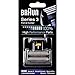 Price comparison product image Braun Series 3 Electric Shaver Replacement Foil and Cutter, Maintain Peak Performance, Compatible With Old Generation Series 3 & Series 1, 30B, Black