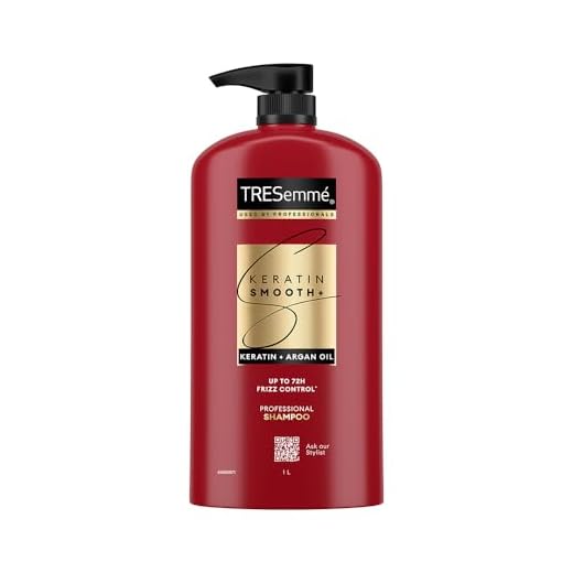 Tresemme Keratin Smooth Shampoo,With Keratin And Argan Oil For Smoother And Shinier Hair, 1 Ltr