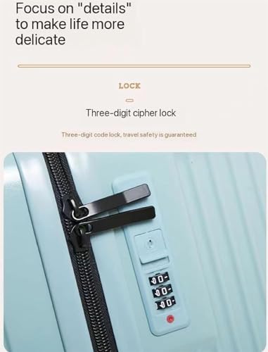 Suitcase Luggage Luggage Sets 2 Piece,Hardshell Suitcase Set, Lightweight Luggage Set Lock with Makeup Cases Suitcase with Wheels4