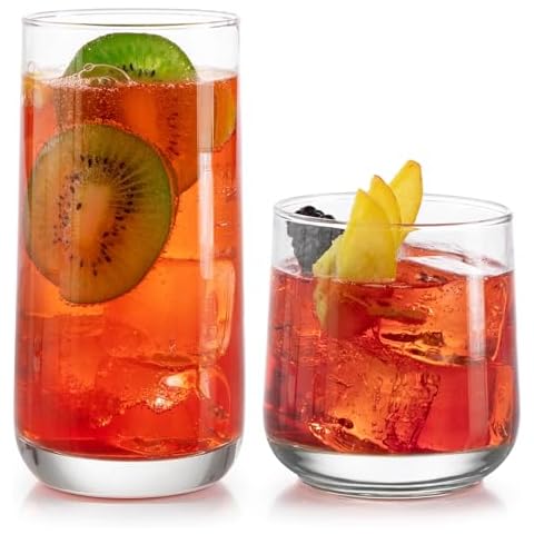 Libbey Ascent 16-Piece Tumbler and Rocks Glass Set Cover