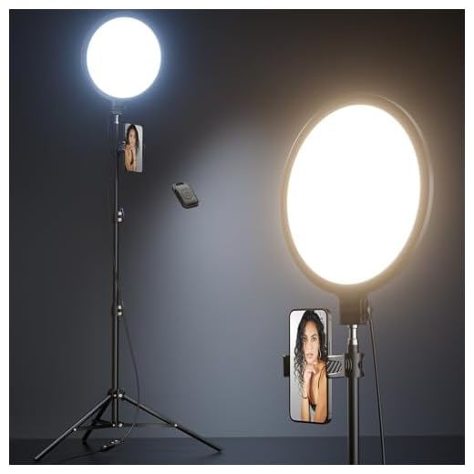 Weilisi 10.5" Ring Light with Tripod