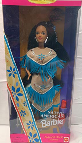 Muñeca Barbie Native American miniatura 1