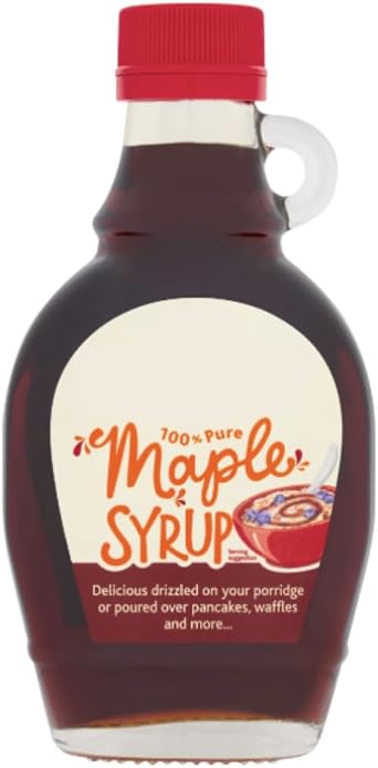 Maple Crest Quebec Canada 100% Pure Maple Syrup - Grade A Very Dark - 330g