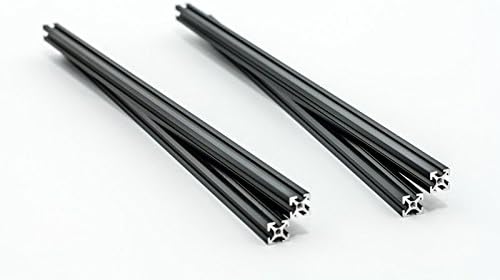 MakerBeam300mm beam black anodised (pack of 4) by MakerBeam