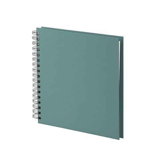 Rössler S.O.H.O. Opal - Wire-o-Fotoalbum, 230 x 230 mm, mit 60 cremefarbenen Seiten