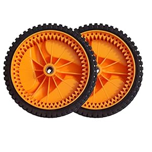 Zweipappel 2er Universalrad Rasenmäher Antriebsrad mit Lager 53 Zähne für McCulloch, Rally Craftsman Partner Electrolux und andere Rasenmäher