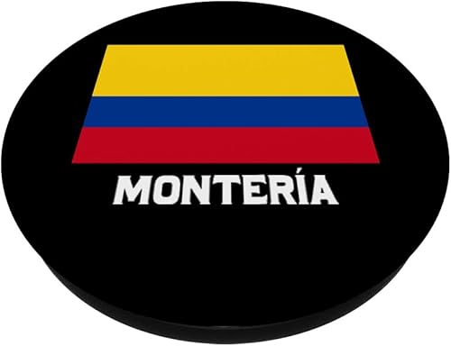 Miniatura 2 de Montería Colombia Emblema Escudo Bandera Crest PopSockets intercambiables PopGrip