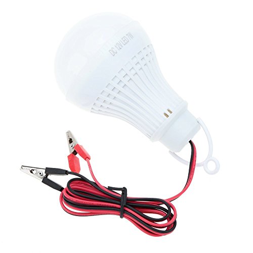 Janasiba DC 12V 7W LED Bombilla General Bombilla Tipo de Casa/Camping/Senderismo/Emergencia/Al Aire Libre