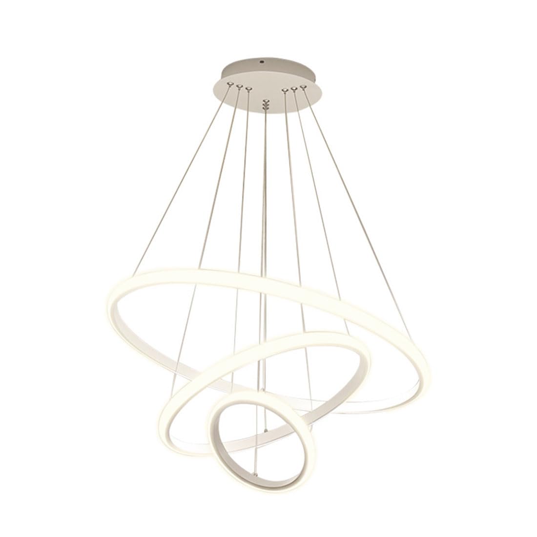 Plafonnier LED 65W à intensité variable 3000K-6000K pour entrée et séjour