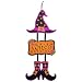 "the Witch is in" Halloween Hanging Sign Decoration
