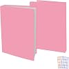2 Pack Stretchable Book Sleeve Covers, for Paperbacks Hardcover Textbooks up to 9 x 12, Office Supplies with Free Sticker Labels (2 Pack,