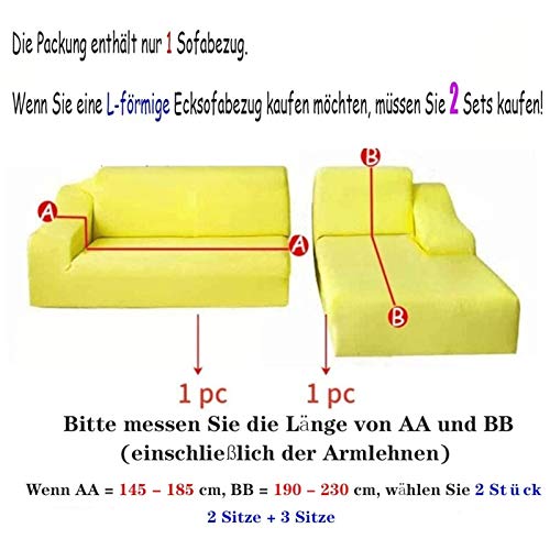 Funda de sofá elástica para renovar un mueble de 2 plazas desgastado en color Q 4