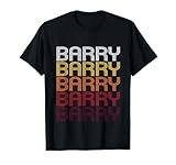 Barry Retro Wordmark Pattern - Vintage Style T-shirt T-Shirt