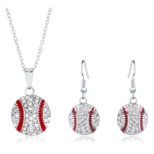 Baseball Earrings for Women Baseball Mom Accessories Essentials Game Day Fan Gifts Lightweight Sports Stud Earrings Jewelry Game Day Shirts Women