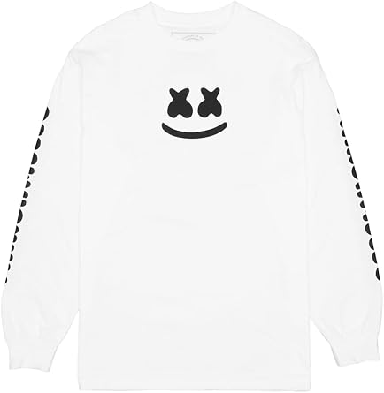 Marshmello - Smile Bar L/S Shirt - Unisex